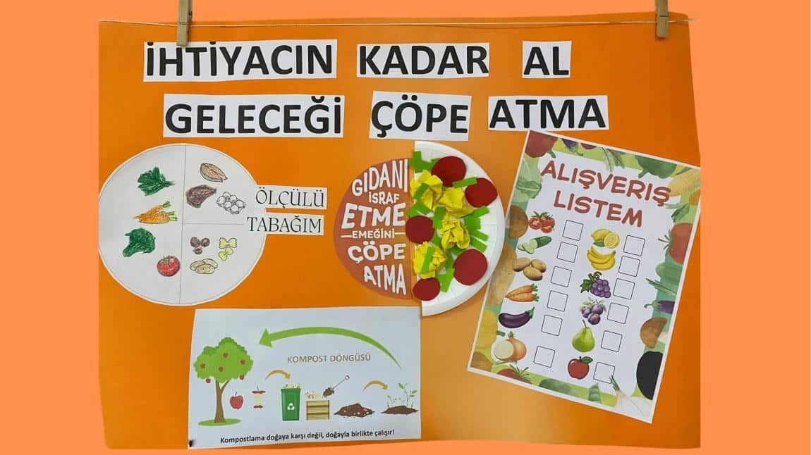 GIDA İSRAFINA DUR DE